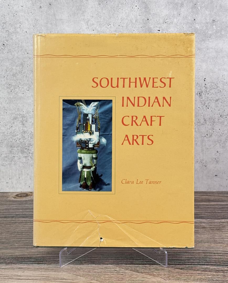 Southwest Indian Craft Arts: Clara Lee Tanner, 1968. From the Native American reference library of Stanley Miller.