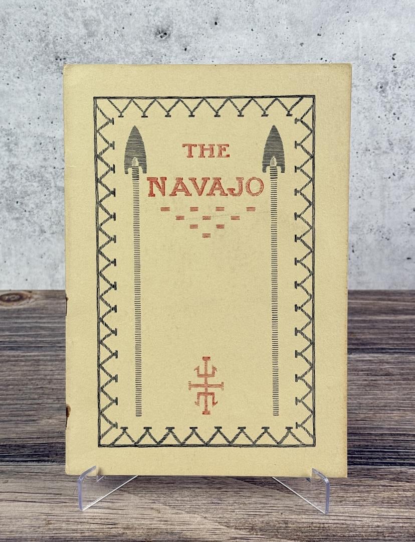 The Navajo J.B. Moore Catalog: J.B. Moore, 1911. Damage to the title page. From the Native American reference library of Stanley Miller.