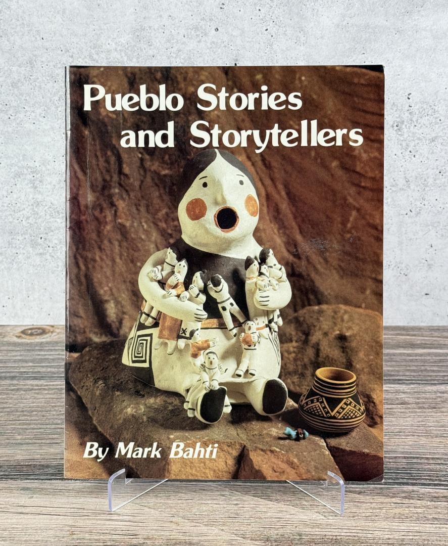 Pueblo Stories and Storytellers: Mark Bahti, 1988. From the Native American reference library of Stanley Miller.
