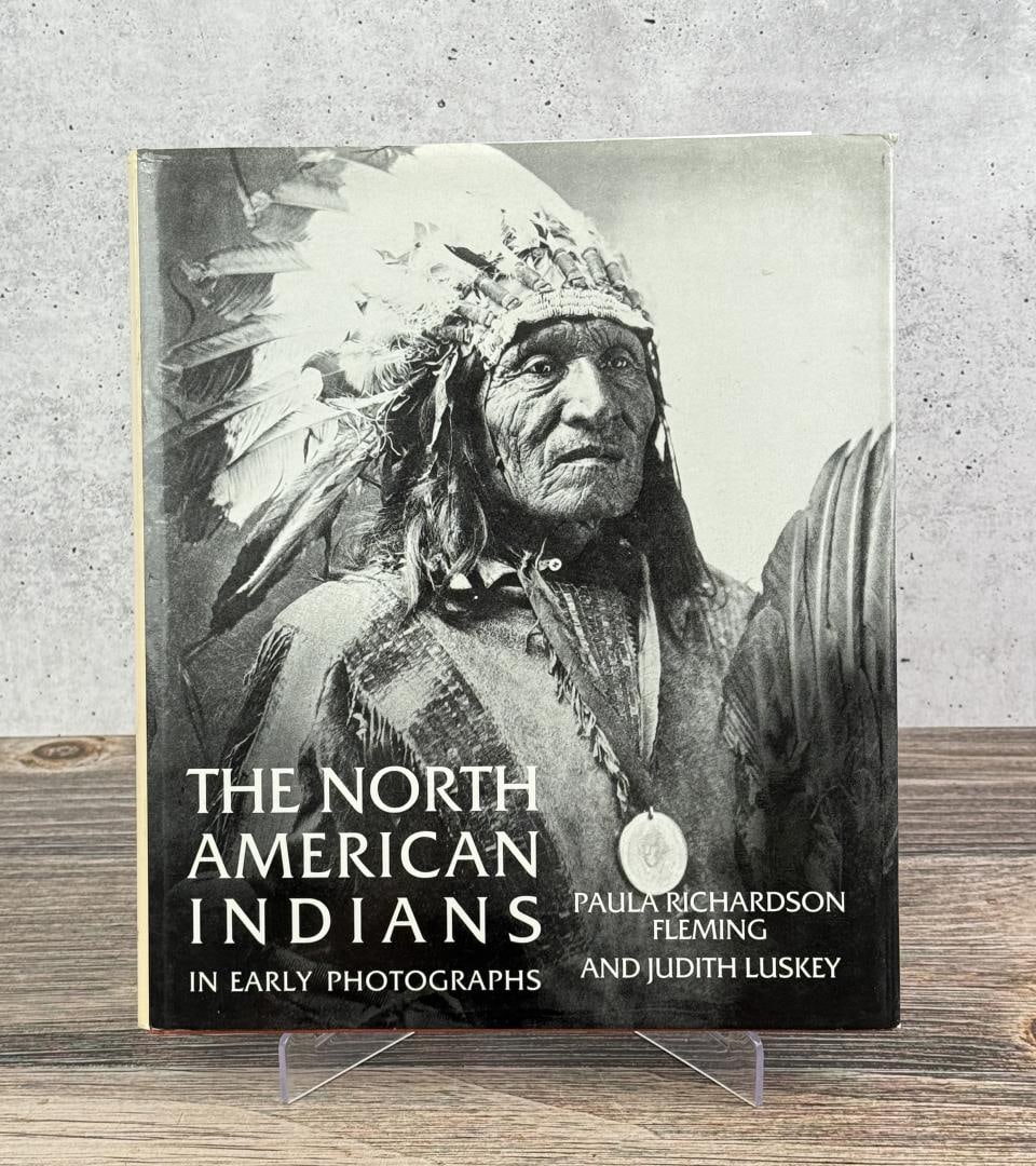 The North American Indians in Early Photographs: Paula Richardson Fleming and Judith Luskey, 1986. From the Native American reference library of Stanley Miller.