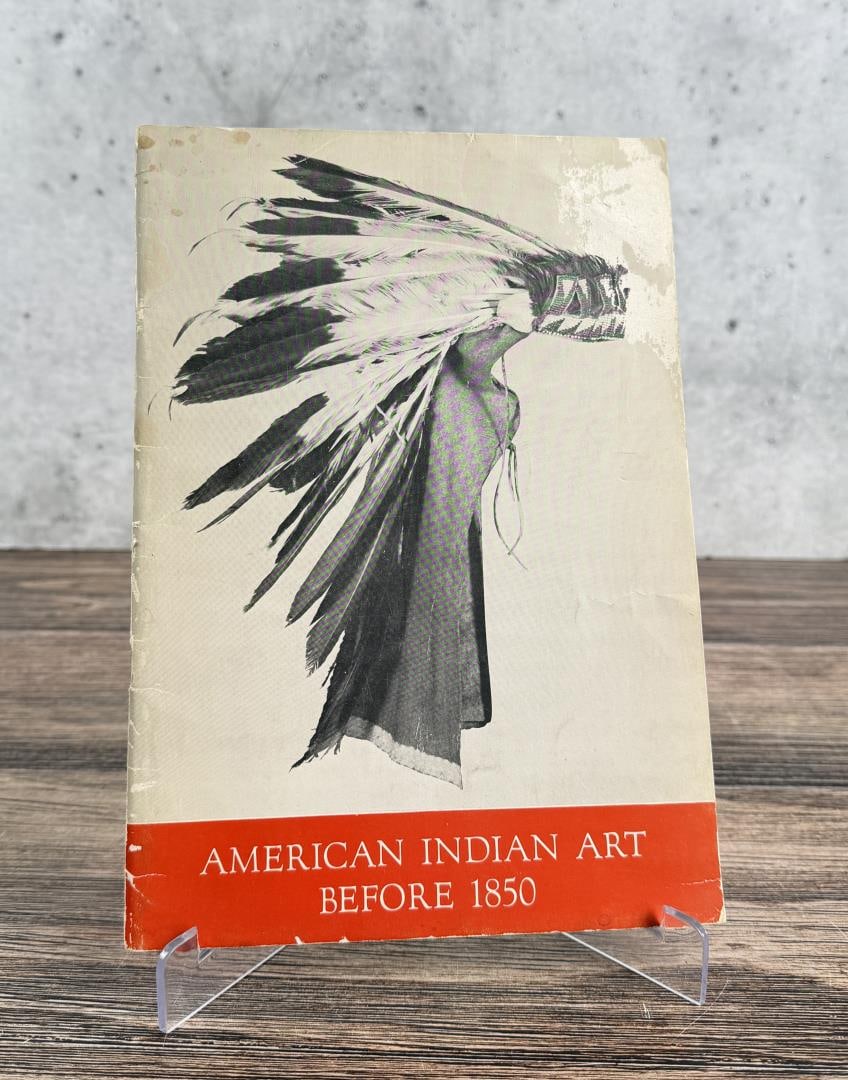 American Indian Art Before 1850: Denver Art Museum, 1965. From the Native American reference library of Stanley Miller.