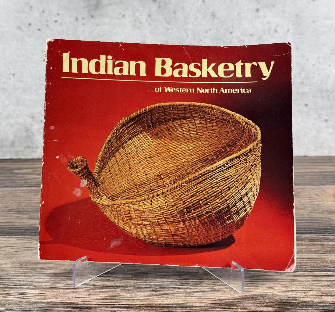 Indian Basketry of Western North America: Charles E. Rozaire, 1977. From the Native American reference library of Stanley Miller.