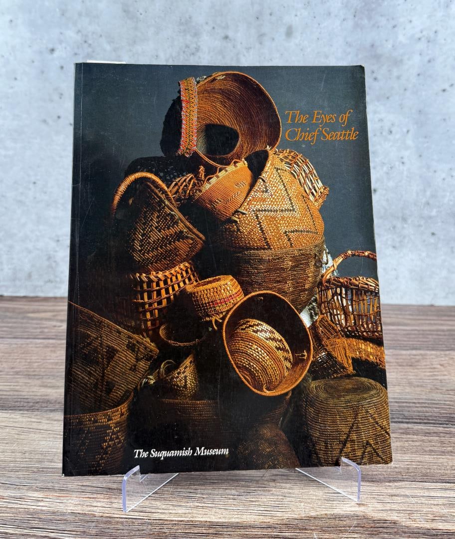The Eyes of Chief Seattle: The Suquamish Museum, 1985. From the Native American reference library of Stanley Miller.