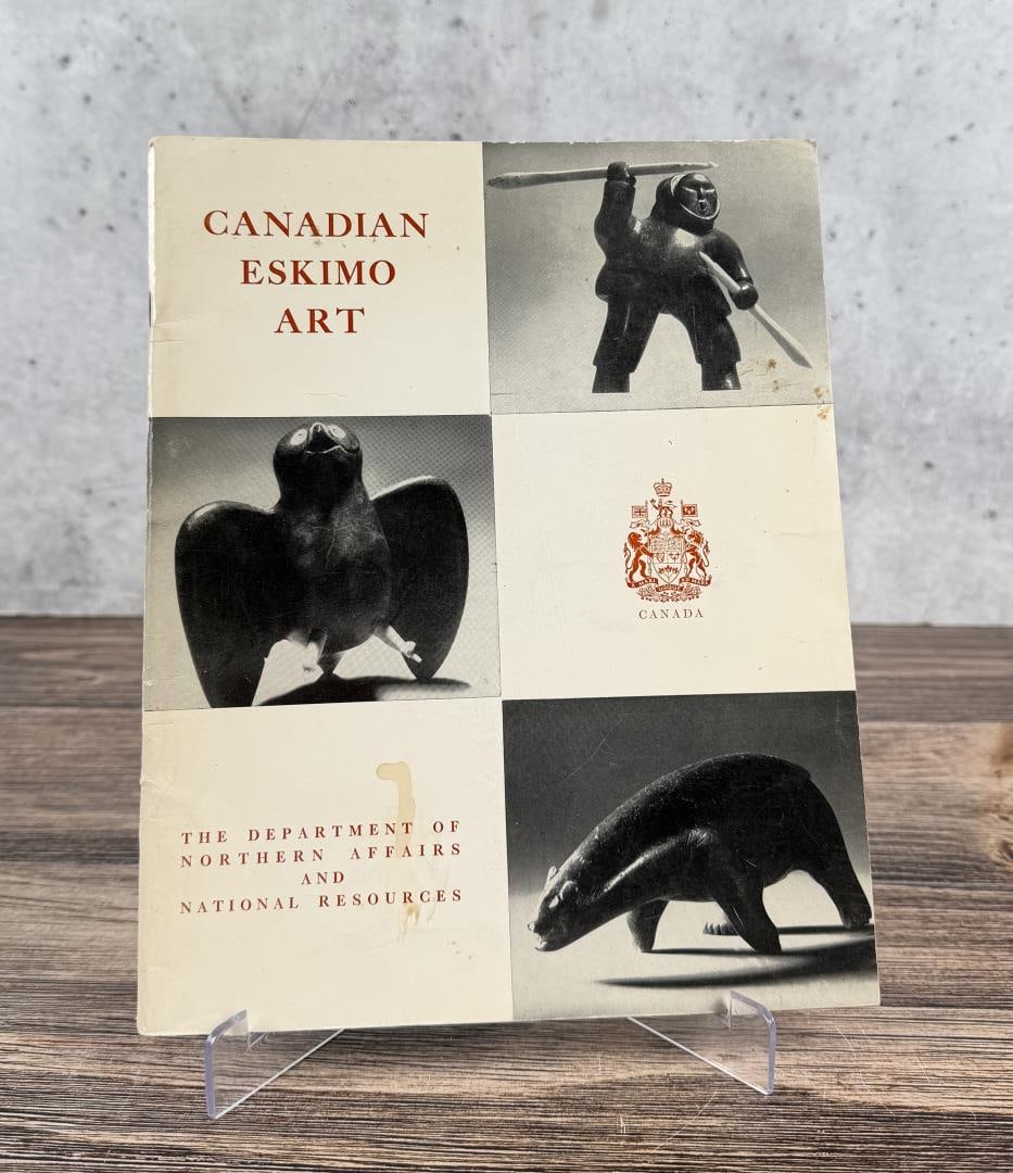 Canadian Eskimo Art: James A. Houston, 1966. From the Native American reference library of Stanley Miller.