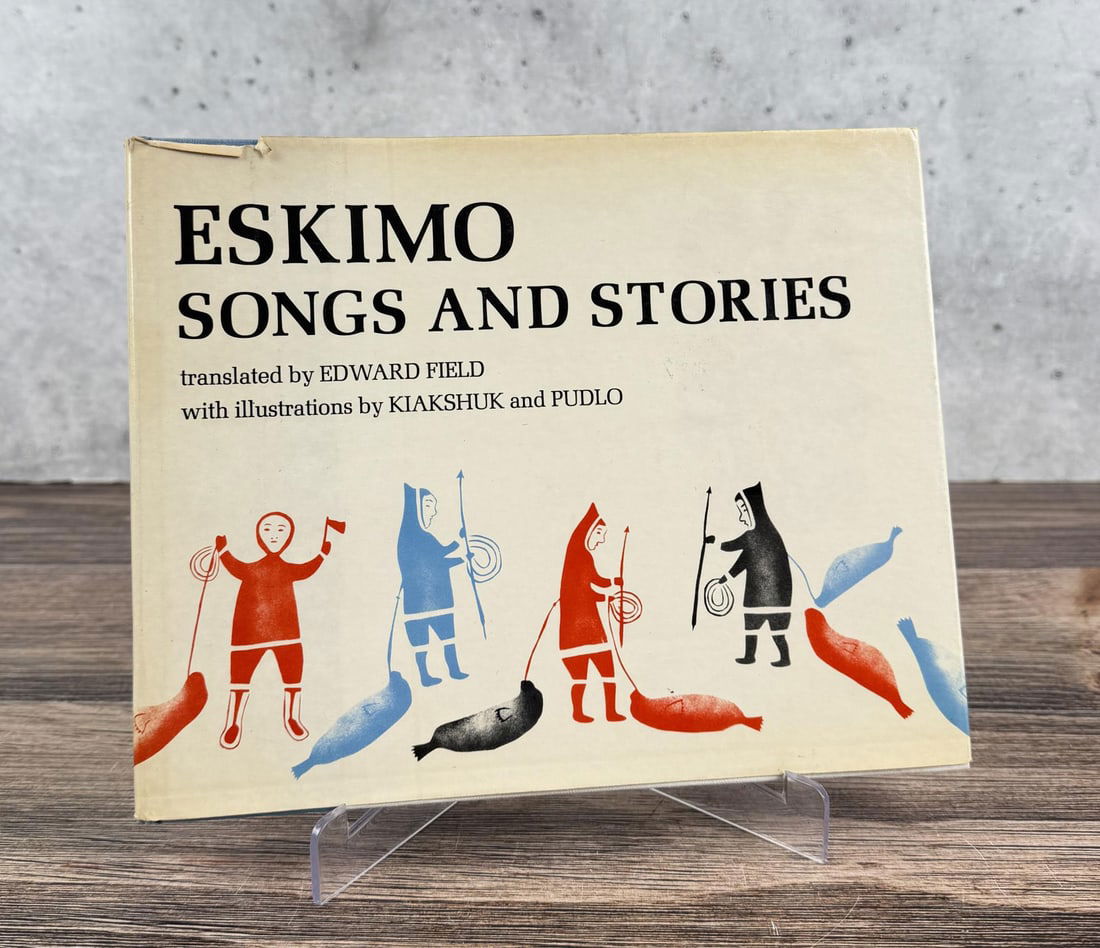 Eskimo Songs and Stories: Collected by Knud Rasmussen, Selected and Translated by Edward Field. 1973. From the Native American reference library of Stanley Miller.