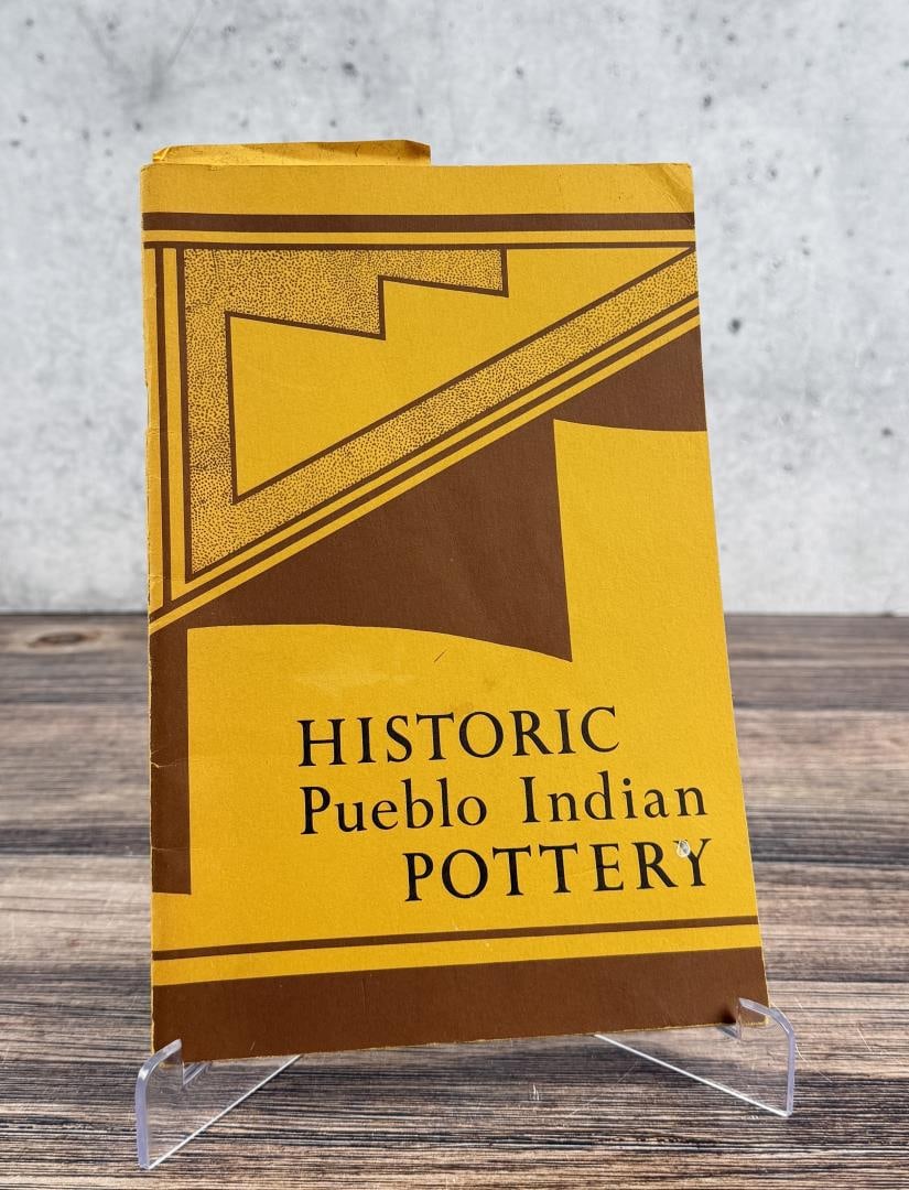 Historic Pueblo Indian Pottery: Francis H. Harlow, 1970. From the Native American reference library of Stanley Miller.