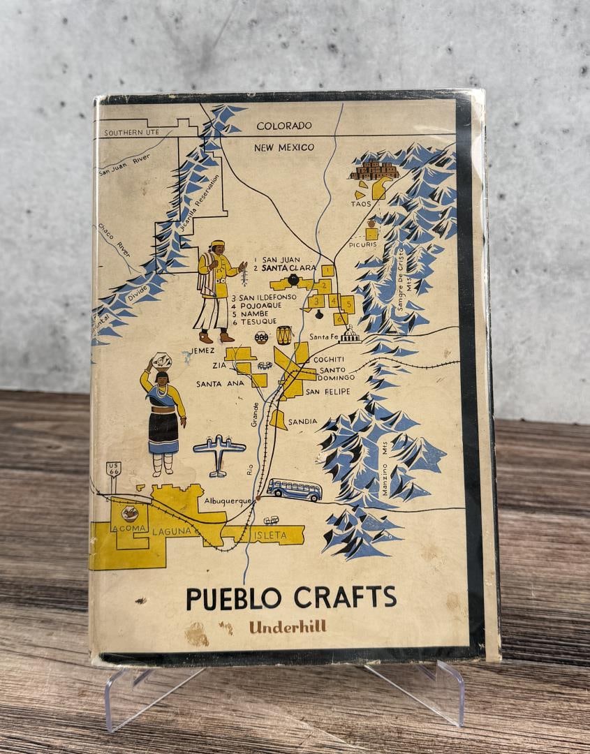 Pueblo Crafts: Ruth Underhill, 1944. From the Native American reference library of Stanley Miller.