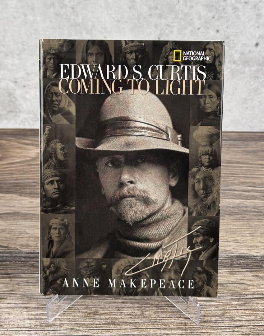 Edward S Curtis Coming to Light: Anne Makepeace, 2001. From the Native American reference library of Stanley Miller.