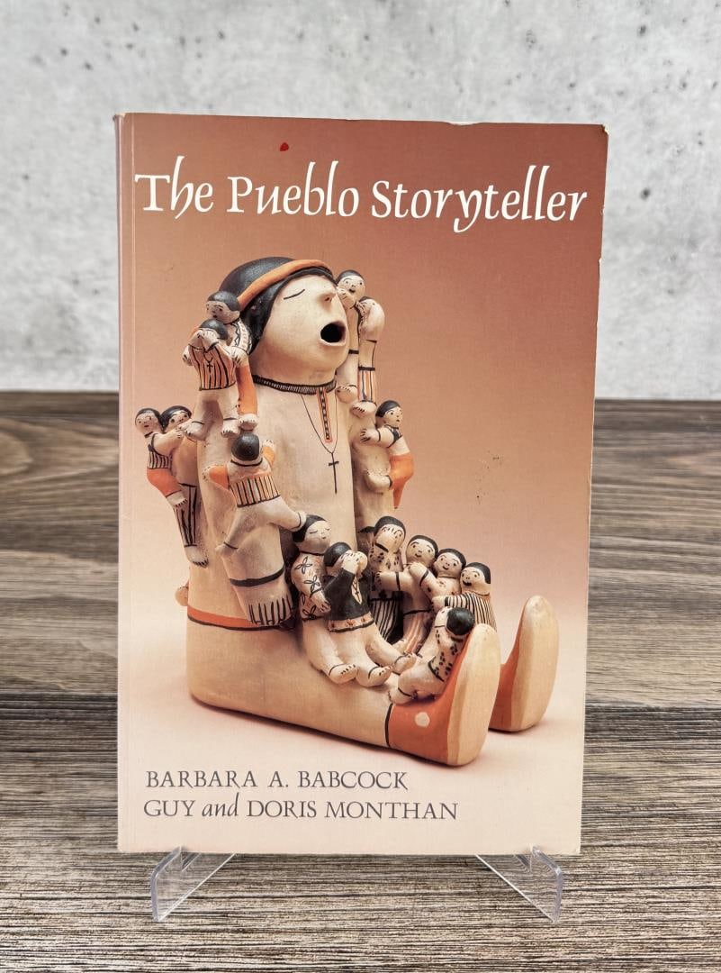 The Pueblo Storyteller: Development of a Figurative Ceramic Tradition. Barbara A. Babcock, 1986. From the Native American reference library of Stanley Miller.