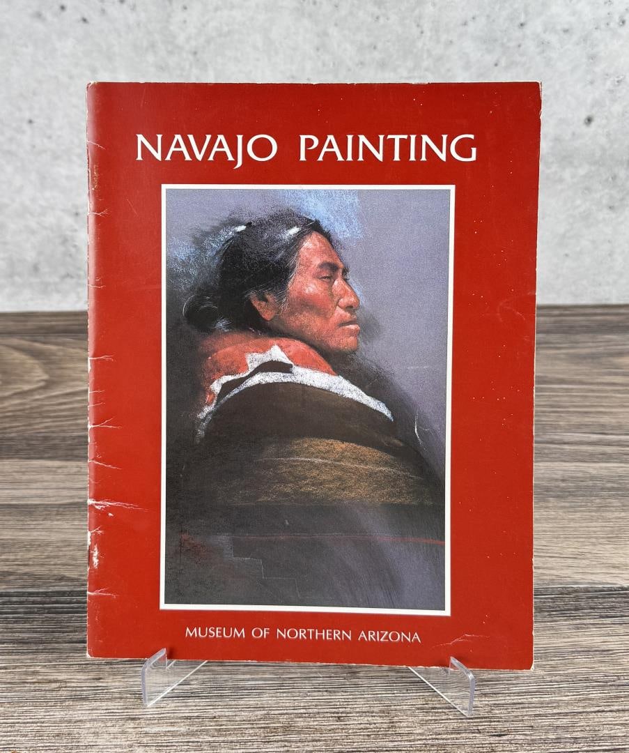 Navajo Painting: Katherin Chase, 1982. Plateau (Museum of Northern Arizona), Volume 54, Number 1. From the Native American reference library of Stanley Miller.