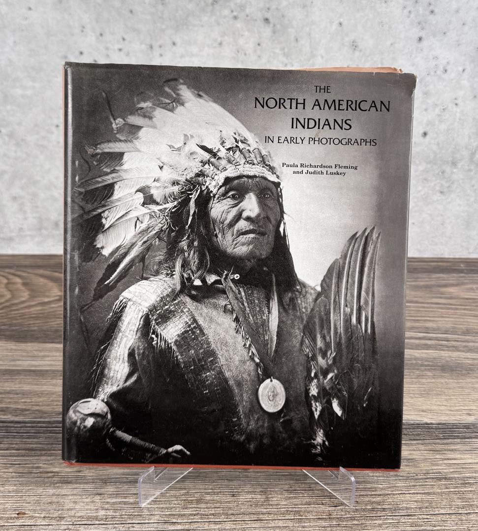 The North American Indians in Early Photographs: Paula Richardson Fleming and Judith Luskey, 1986. From the Native American reference library of Stanley Miller.