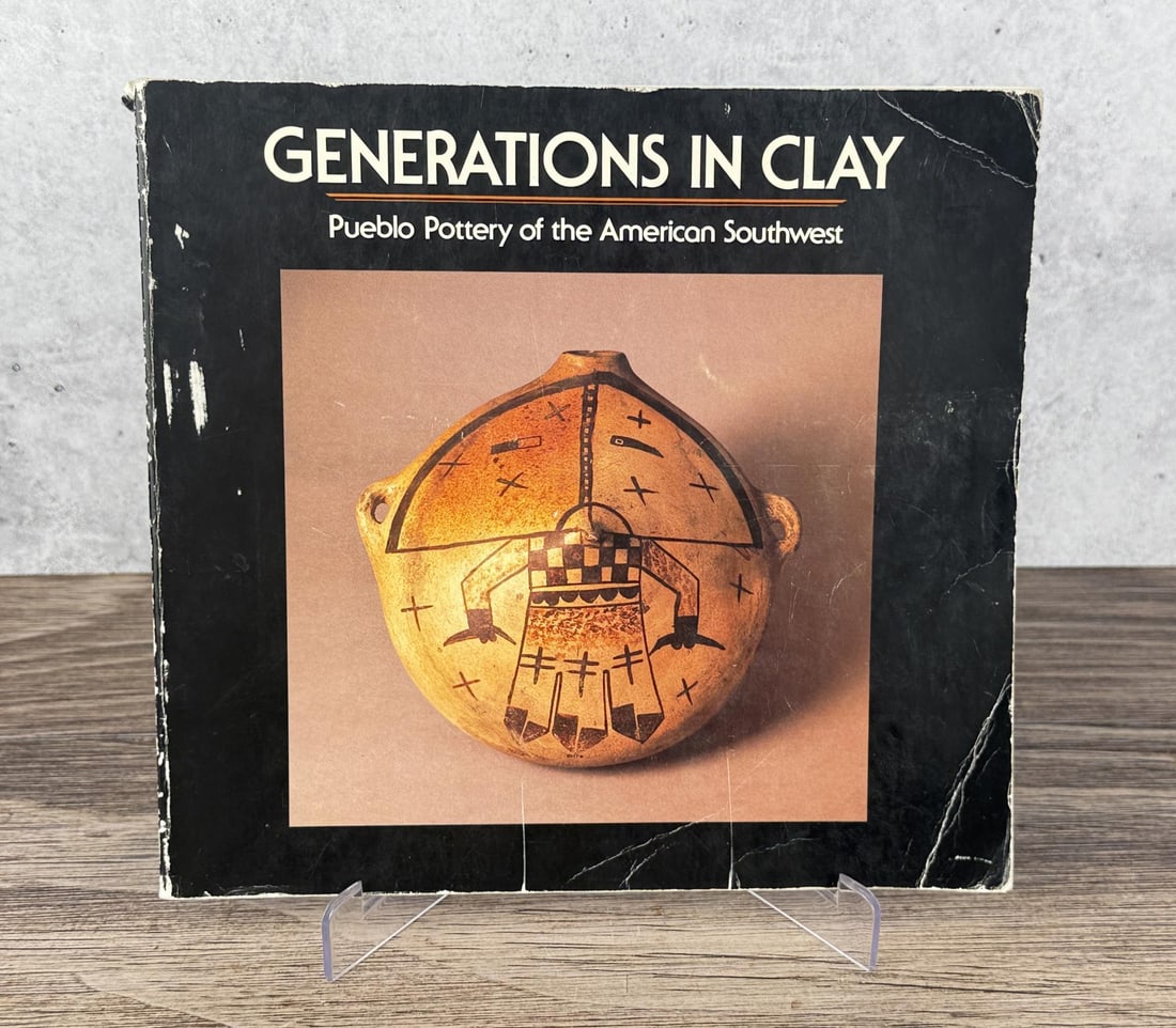 Generations in Clay: Pueblo Pottery of the American Southwest. Alfred E. Dittert, Jr and Fred Plog, 1980. From the Native American reference library of Stanley Miller.