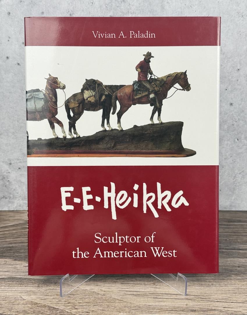 EE Heikka Sculptor of the American West: Vivian A. Paladin, 1990. From the Native American reference library of Stanley Miller.