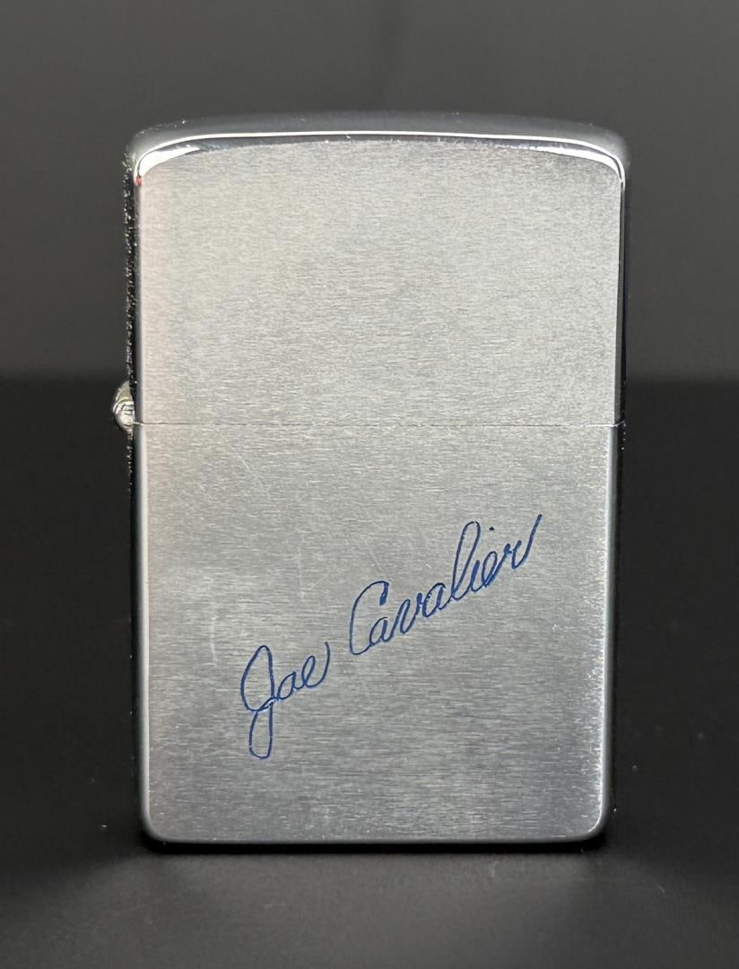 Joe Cavalier Hollywood Star Zippo Lighter: Joe Cavalier is known for Perry Como's Kraft Music Hall (1948), Las Vegas a'go-go (1967) and The Continental Twist (1961).