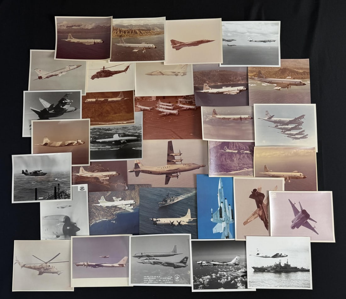 Cold War US Air Force Airplane Photos: 32 images. Largest is 10 5/8" by 13 1/2"