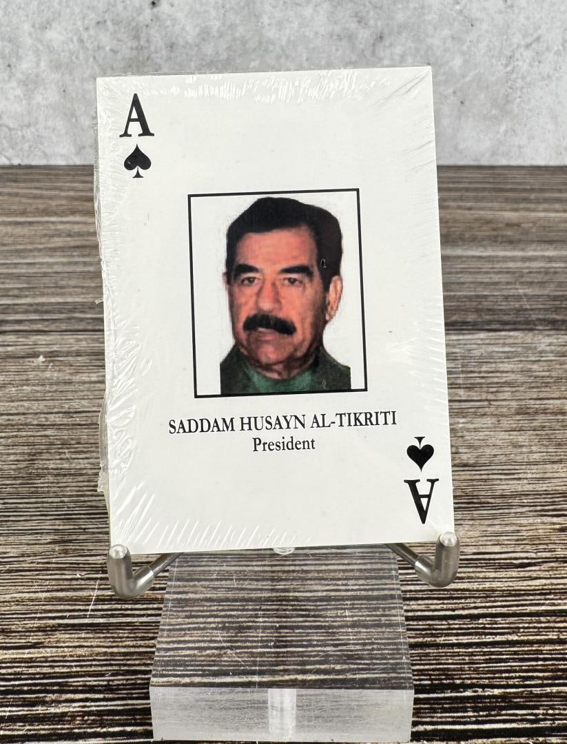 Gulf War Iraq's Most Wanted Playing Card Deck: Sealed