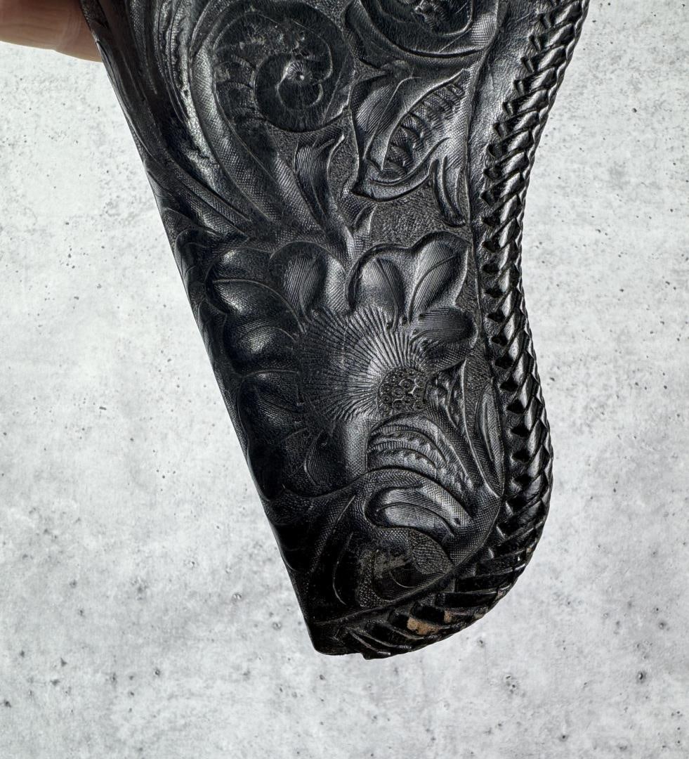 Tooled Leather Holster - 3