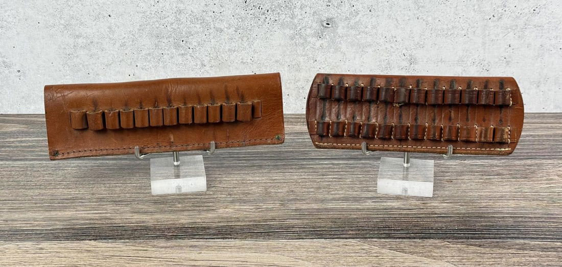 Leather Rifle Belt Shell Holders (1 of 7)