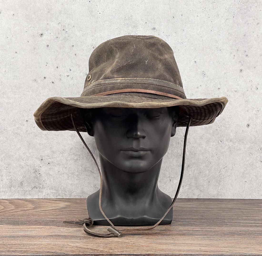 Stetson Tin Cloth Hat: Size Large