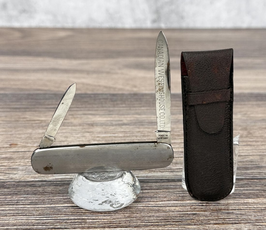 Canadian Westinghouse Pocket Knife: 3 1/8" long closed.