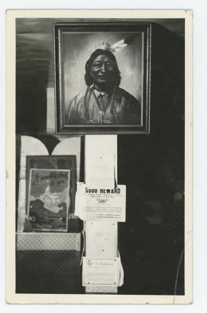 Elbridge Burbank Montana Painting RPPC Postcard: Nice example.