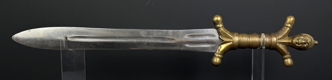 Maeg Celtic Short Sword: 26 5/8" long.