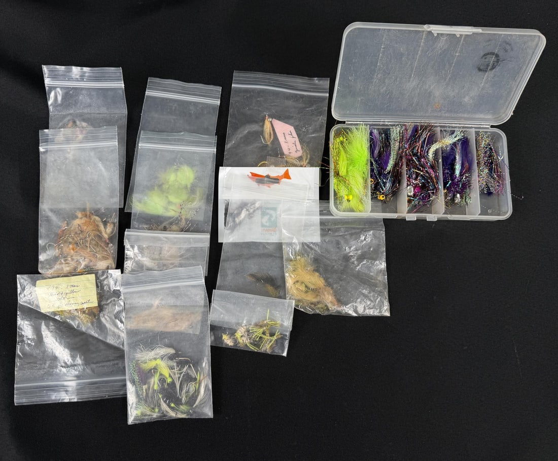 Collection of Fly Fishing Flies Streamers: Nice grouping.