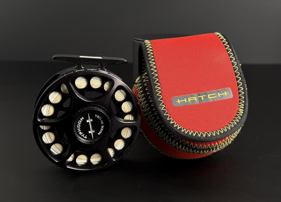 Hatch Finatic Typhoon 5 Plus Fly Fishing Reel: Nice example.