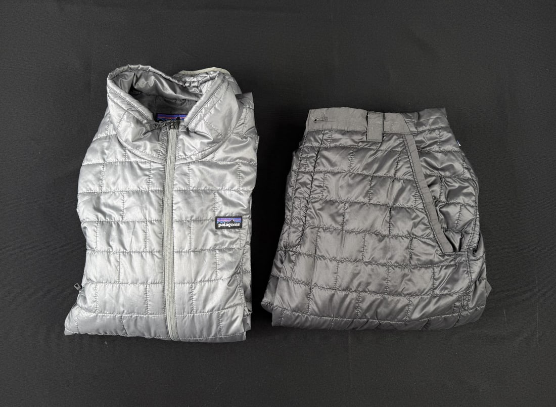 Patagonia Nano Puff Jacket and Pants: Men's XL.