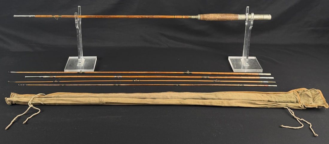Antique Bamboo Fly Fishing Rod (1 of 9)