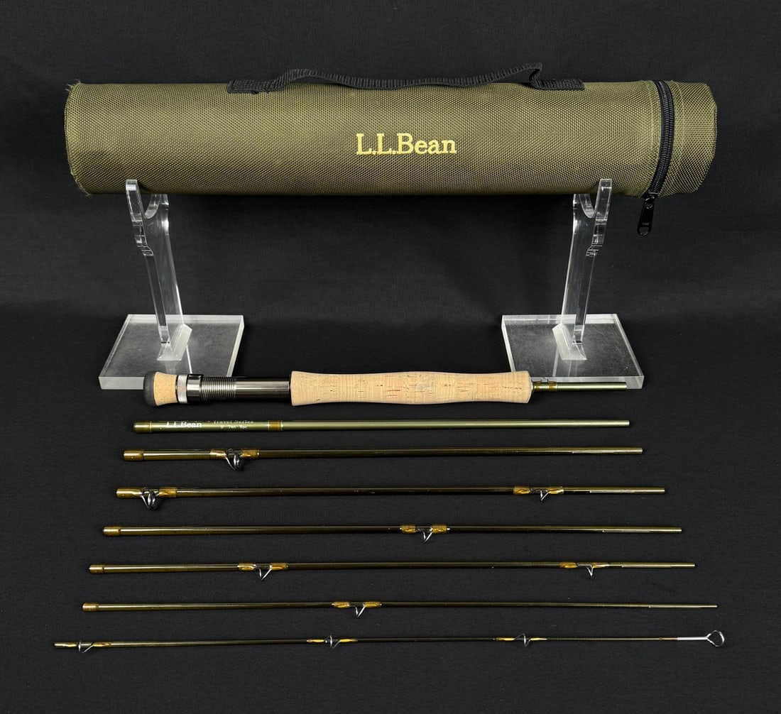 L.L. Bean Travel Series 9' 7wt Fly Fishing Rod: 8 Piece.