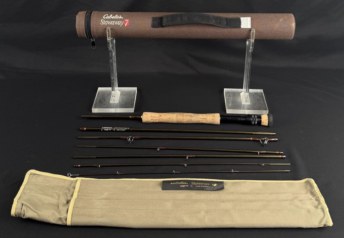 Cabelas Stowaway 7 9' 6" 7wt Fly Fishing Rod: Nice example.