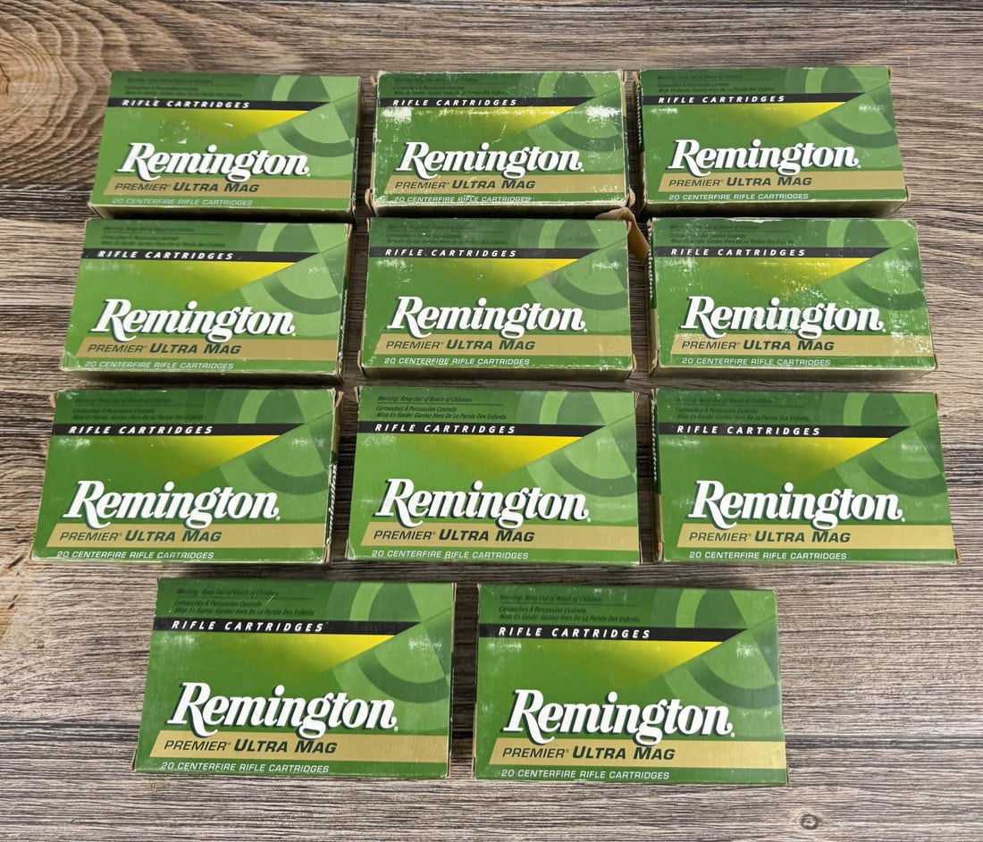 Group of Remington 7mm Rem Ultra Mag Ammo (1 of 5)