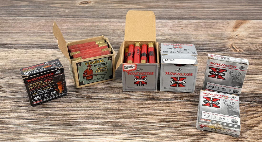 Group of 410 Gauge Shotgun Shells Ammunition (1 of 4)