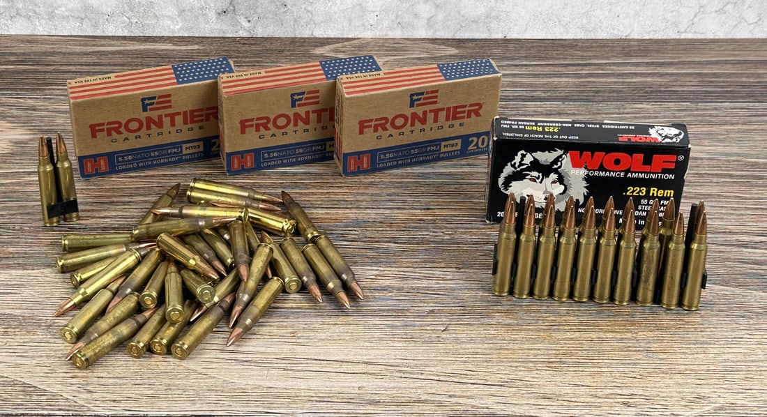 Group of .556 and .223 Rifle Ammo (1 of 6)