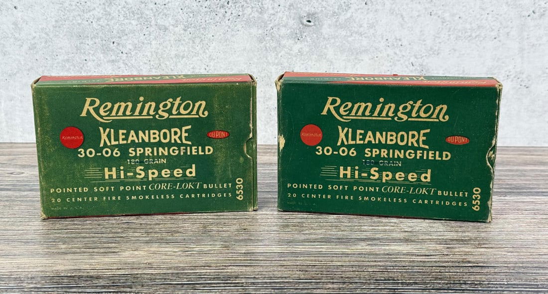 Remington Kleanbore .30 06 Springfield Rifle Ammo (1 of 9)