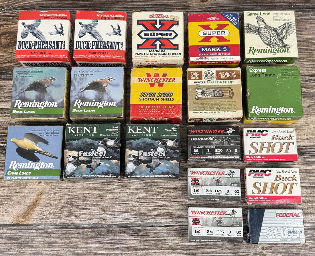 343 Rounds 12ga Bird Buckshot Shotgun Shells (1 of 7)