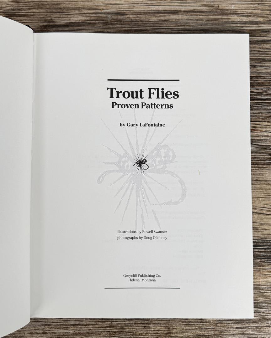 Trout Flies Proven Patterns Author Signed - 4