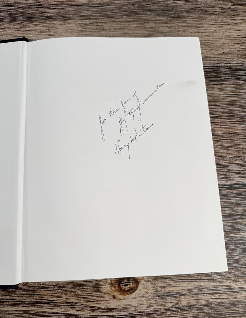 Trout Flies Proven Patterns Author Signed - 5