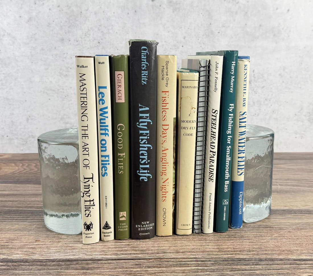 Collection of Fly Fishing Books: Nice grouping.