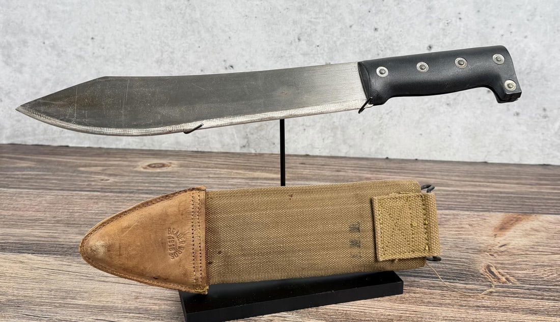 Bolo Machete Knife and Brauer Bros Sheath (1 of 5)
