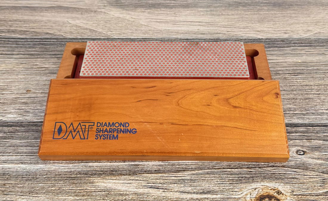 DMT Diamond Knife Sharpening Stone: 8 1/2" long.