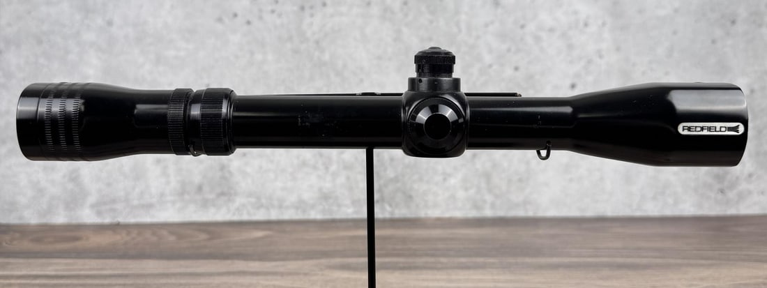 Redfield 3x-9x Lo Pro Widefield Rifle Scope: 12 3/4" long.