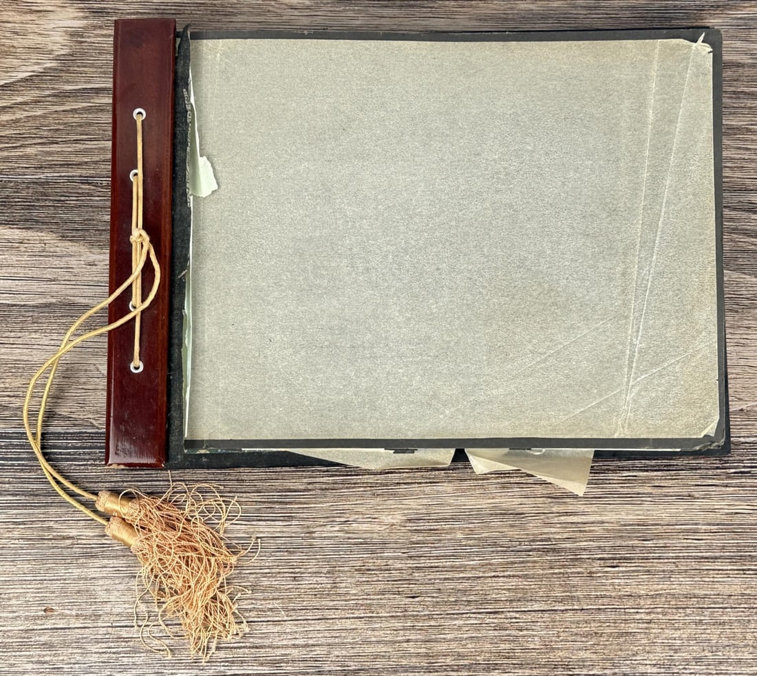 Korean War US Army in China Photo Album: Rare Early Images of the 2nd Infantry in China. Named to Edward F. Clark. 114 photos, 21 other pieces of ephemera.