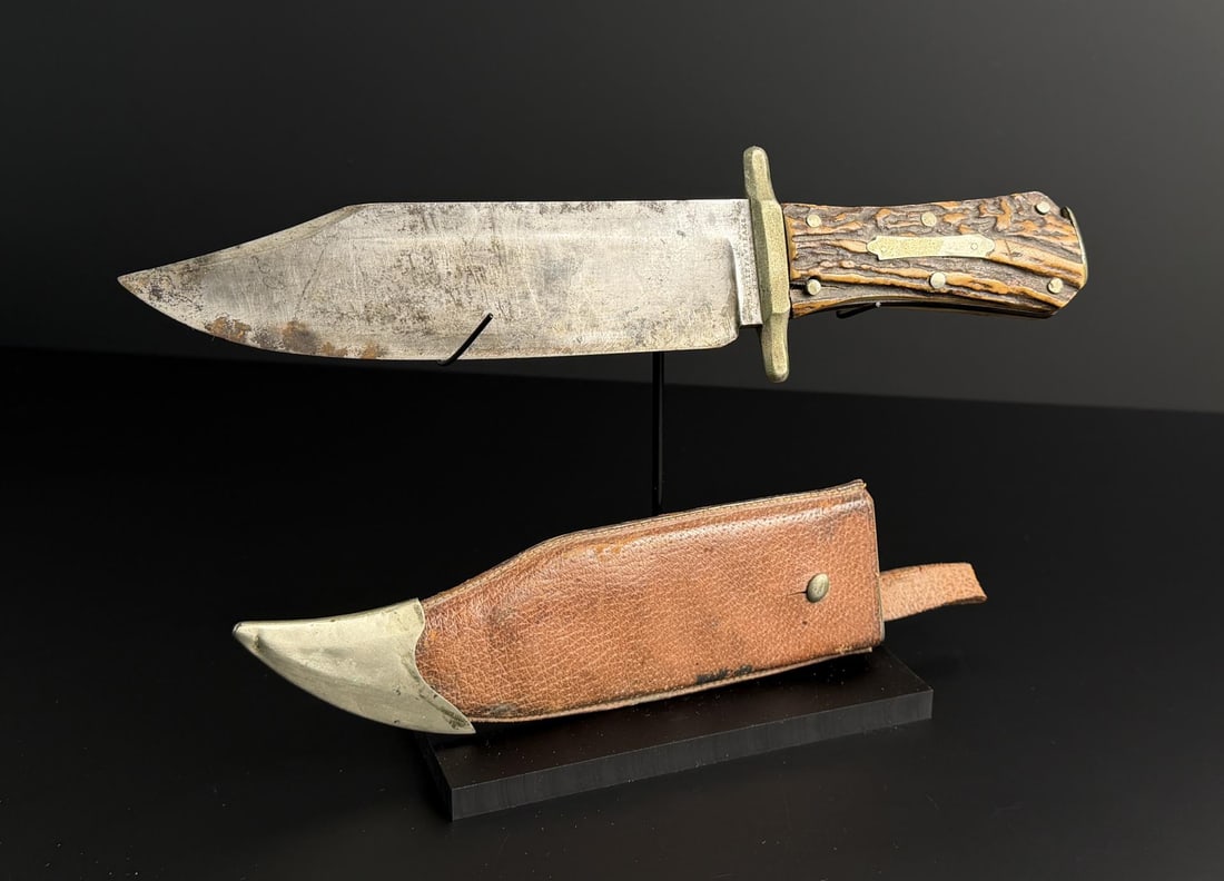 Graveley & Wreaks Coffin Handle Bowie Knife (1 of 5)