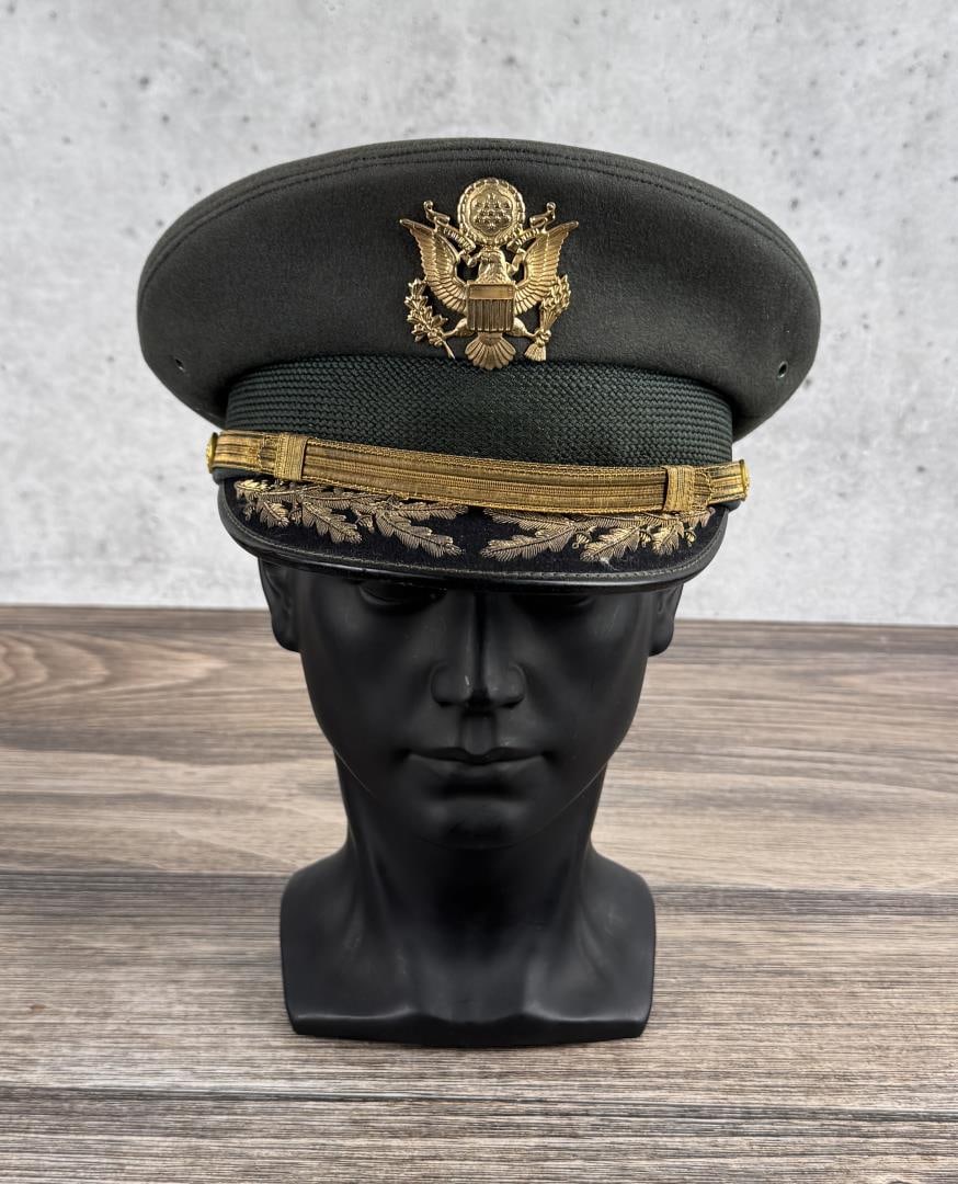 WW2 US Army Officers Hat Cap (1 of 8)