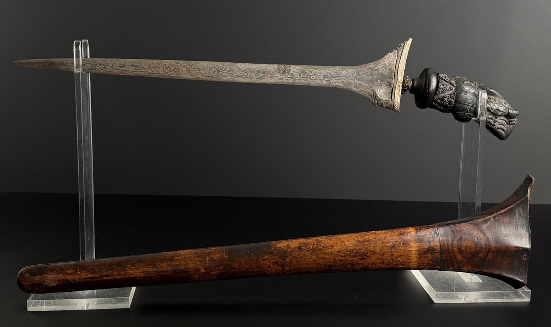 Balinese Naga Handle Keris Kris Dagger (1 of 13)