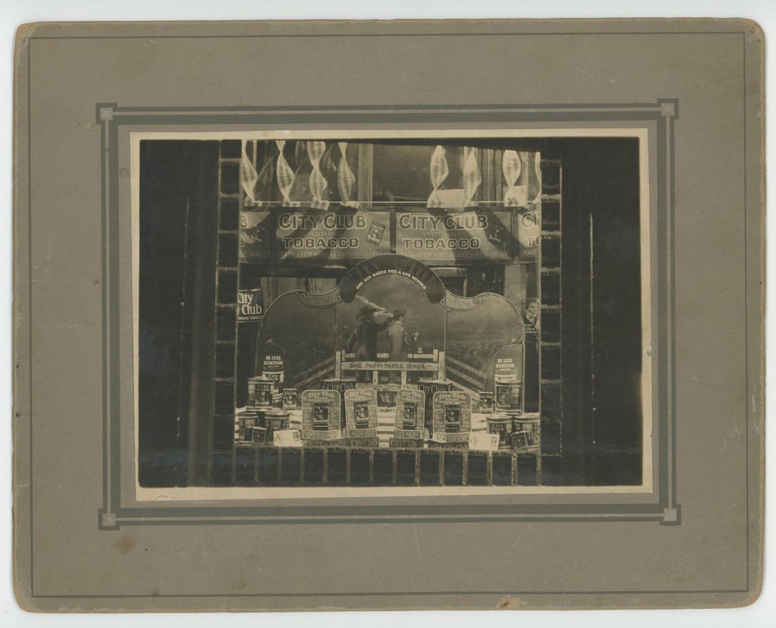 City Club Tobacco Window Display Cabinet Photo (1 of 3)