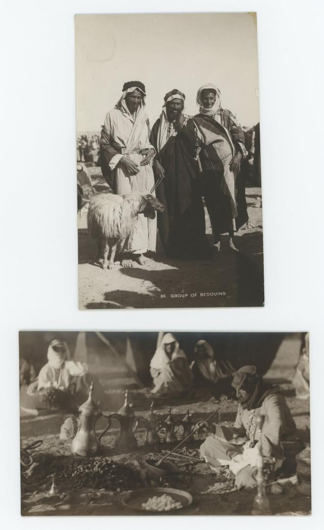 Islamic Bedouin RPPC Photo Postcards (1 of 3)