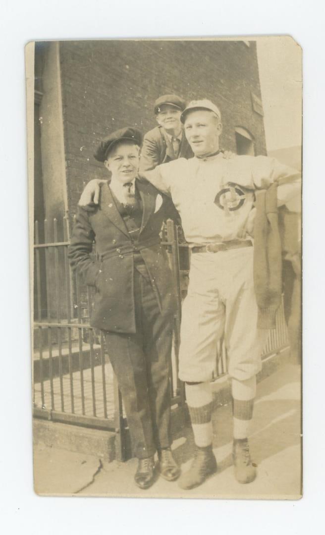 Chicago Baseball Player RPPC Postcard (1 of 3)